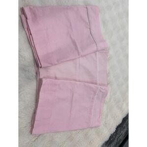 Pottery Barn Kids Twill Valances Set Of 3 Pink Blackout 18x44 Cotton READ